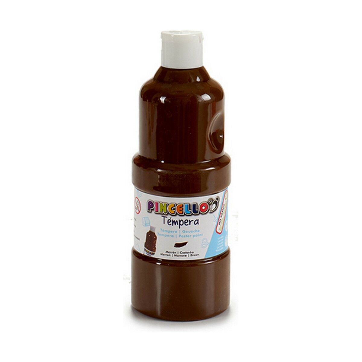 Tempere Pincello Marrone 400 ml (6 Unità)