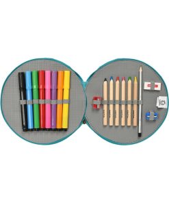 Astuccio CoComelon Back to class Azzurro Chiaro (18 Pezzi)