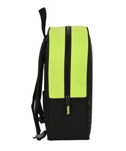 Zaino Scuola Real Betis Balompié Nero Lime 22 x 27 x 10 cm
