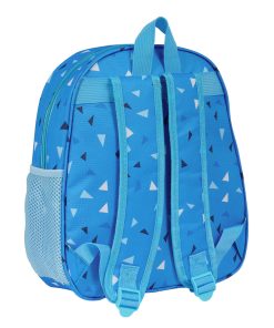 Zaino per Bambini 3D Clásicos Disney Goofy Azzurro 27 x 33 x 10 cm