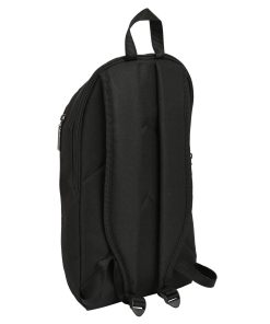 Zaino per Bambini Sevilla Fútbol Club Teen Mini Nero (22 x 39 x 10 cm)