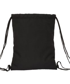 Zainetto con Cordini Kappa Black Nero 35 x 40 x 1 cm