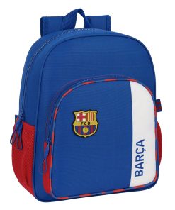 Zaino Scuola F.C. Barcelona Azzurro Rosso Granato 32 X 38 X 12 cm