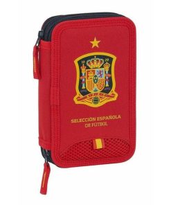 Astuccio Doppio RFEF M854 Rosso 12.5 x 19.5 x 4 cm (28 Pezzi)