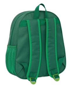 Zaino Scuola 3D Real Betis Balompié Verde 27 x 33 x 10 cm