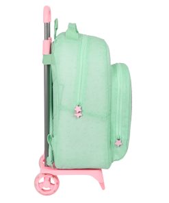 Trolley per la Scuola BlackFit8 Moon Verde 32 x 42 x 15 cm