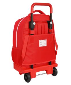 Trolley per la Scuola Sevilla Fútbol Club Rosso (33 x 45 x 22 cm)