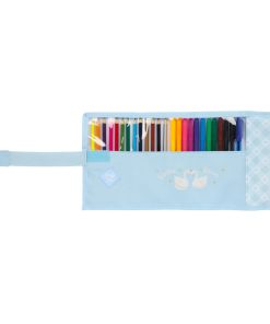Astuccio Glow Lab Cisnes Pieghevoli Azzurro 7 x 20 x 7 cm (27 Pezzi)