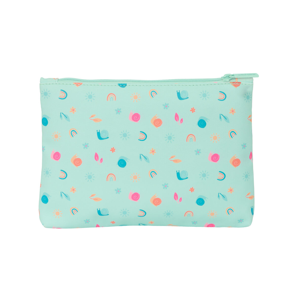Astuccio Scuola Safta Caracol Caracol Turchese 23 x 16 x 3 cm