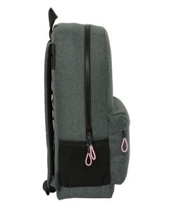Zaino Scuola Kappa Silver pink Grigio 30 x 14 x 46 cm