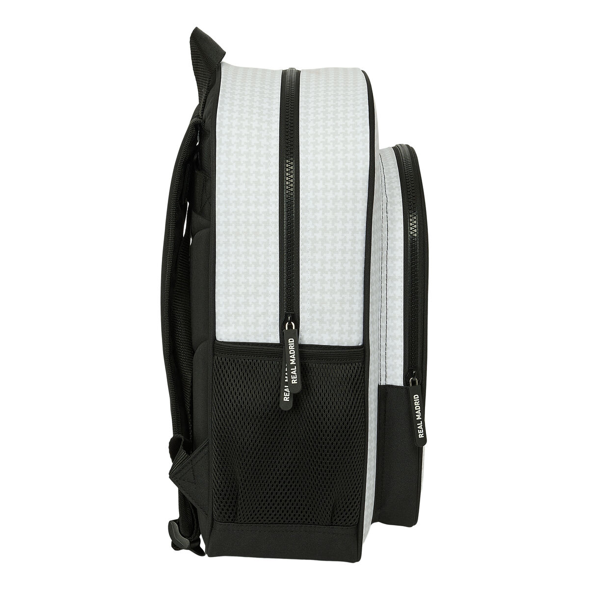 Zaino Scuola Real Madrid C.F. 24/25 Bianco Grigio 32 x 38 x 12 cm