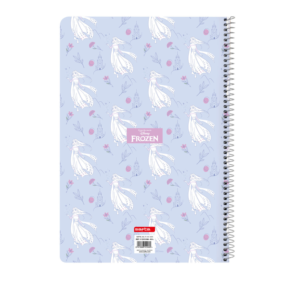 Agenda Frozen Believe Lilla A4 80 Pagine