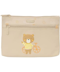 Astuccio Scuola Safta Osito Orso Beige 23 x 16 x 3 cm