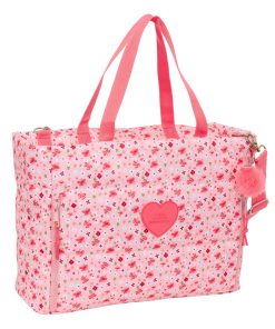 Borsa Vicky Martín Berrocal In bloom Rosa 40 x 31 x 17 cm