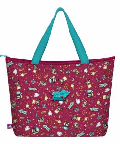 Borsa Gorjuss Fireworks Rosso Granato (41.5 x 30 x 13 cm)