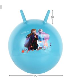 Palla che salta Frozen Ø 45 cm Azzurro (10 Unità)