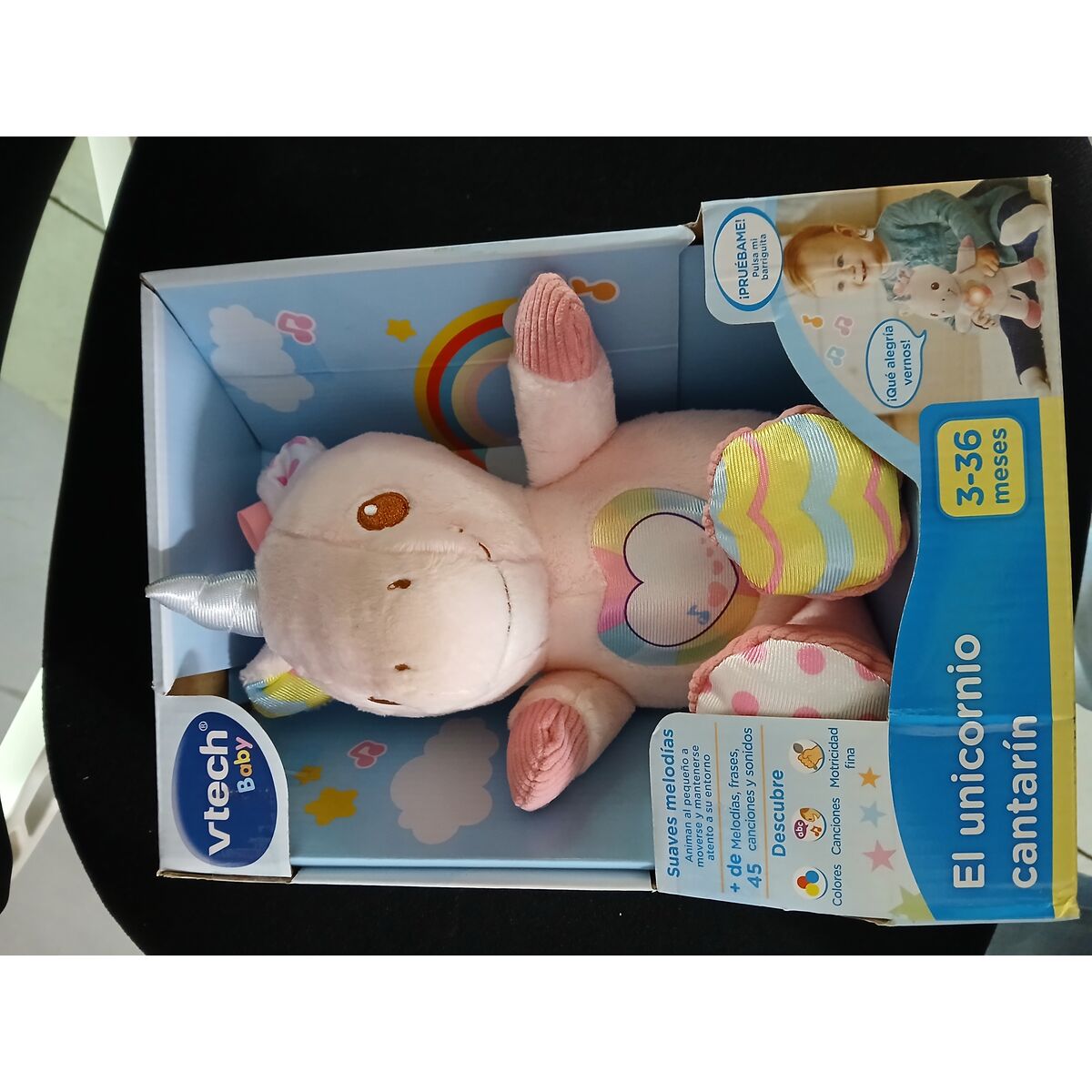 Peluche con Suono Unicorn Vtech (ES) (20 x 28 x 12 cm) - Image 3