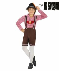 Costume per Bambini Tedesco Marrone (3 pcs) Taglia:7-9 Anni