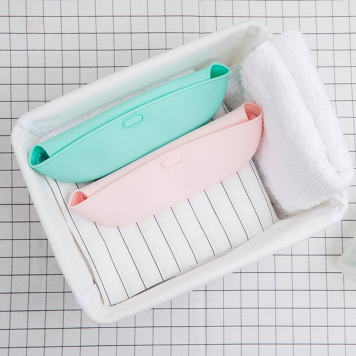 Bavaglino Pieghevole Easy Rosa - Image 3