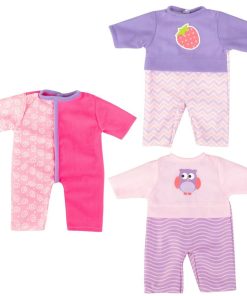 Vestiti per le bambole Colorbaby 3 Pezzi 6 Unità