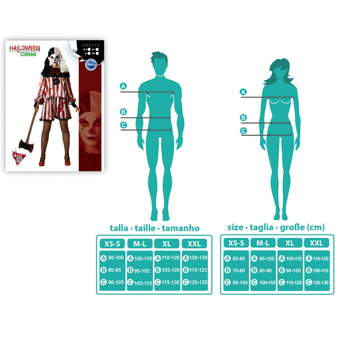 Costume per Adulti XS/S
