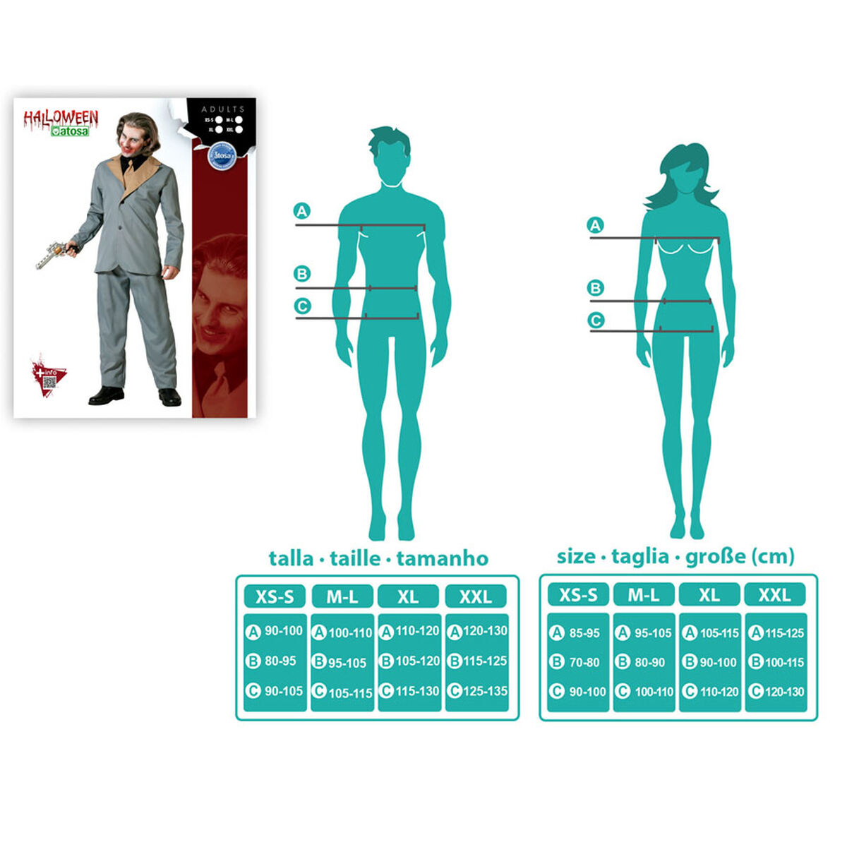 Costume per Adulti XS/S