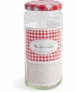 Barattolo di Vetro La Mediterránea Norma Multiuso 720 ml Vetro (12 Unità)