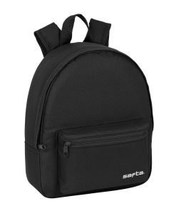 Zaino Safta Mini Nero 27 x 32 x 10 cm