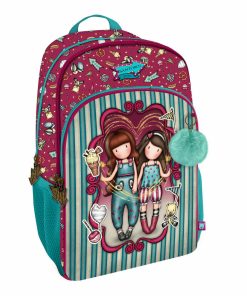 Zaino Scuola Gorjuss Fireworks Rosso Granato 29 x 45 x 17 cm