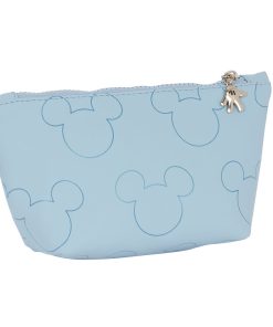 Necessaire per la Scuola Mickey Mouse Clubhouse Teen Snow Azzurro Poliuretano 23 x 12 x 8 cm