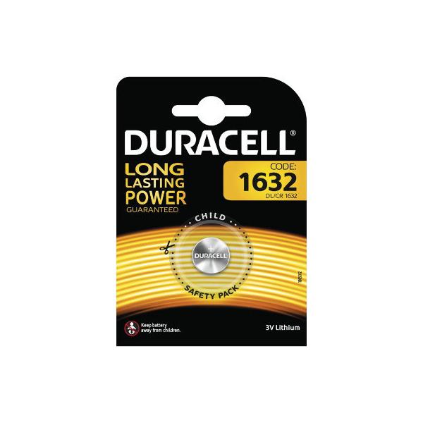 Batteria al litio DURACELL CR1632 3V
