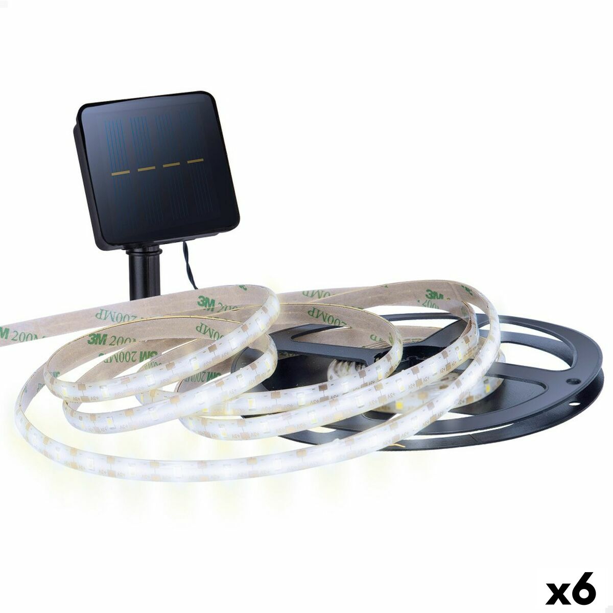 Striscia di luci Aktive LED Bianco Giardino 3 m (6 Unità) - Image 3