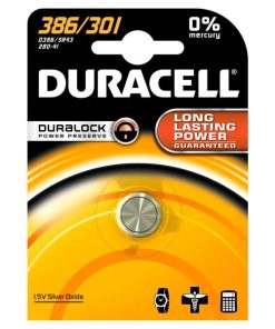 Batteria all'ossido DURACELL 386/301