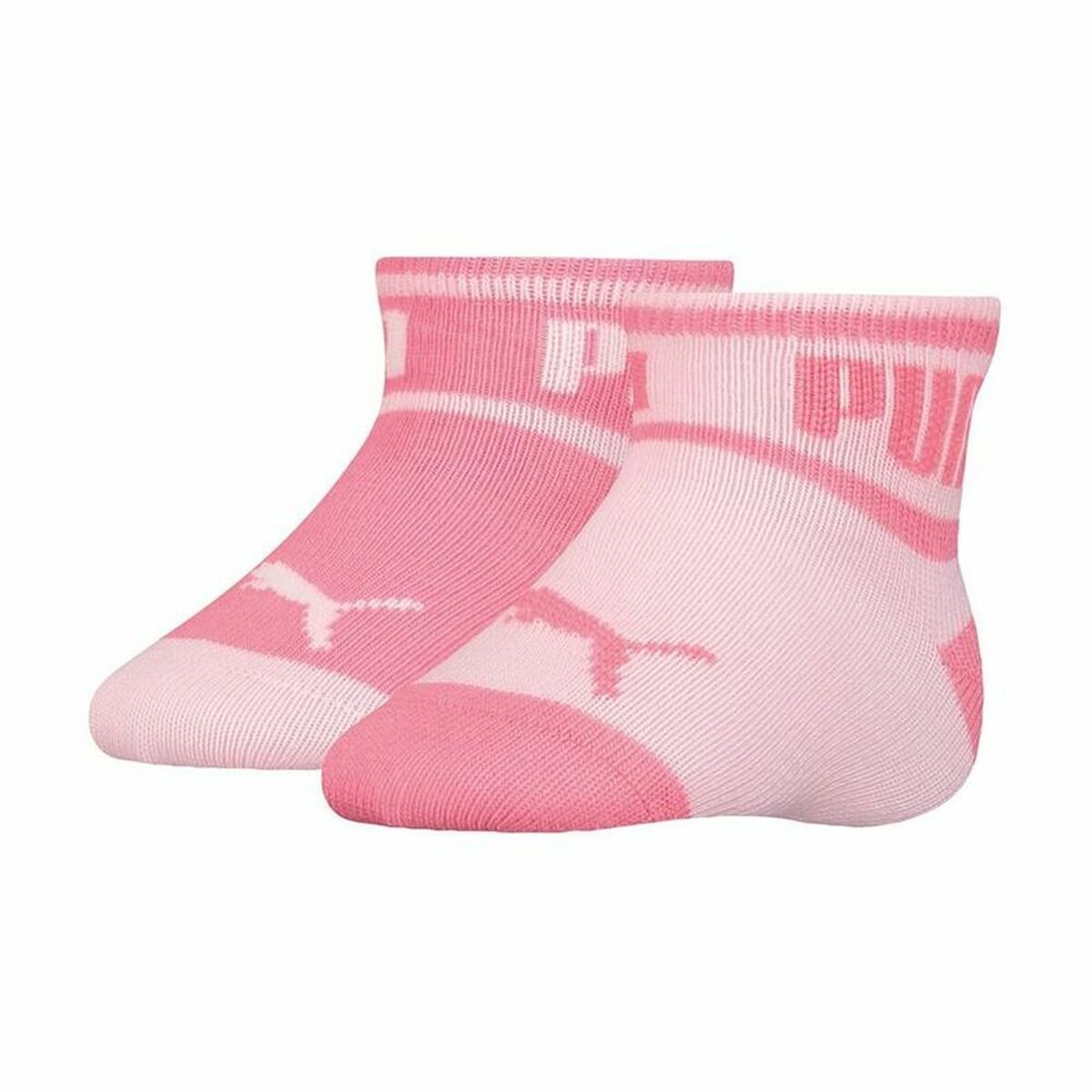 Calzini Sportivi Puma Wording x2 Rosa Taglia Calzatura:23-26