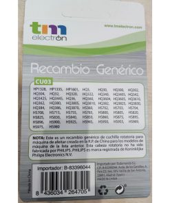 Testina del rasoio TM Electron