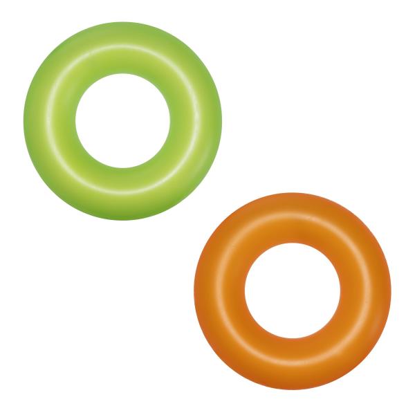 Bestway Flottatore Gonfiabile Liscio Neon Vari Colori D91 cm +10 Anni Spiaggia e Piscina 36025