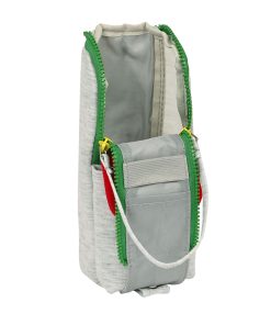 Astuccio Scuola Benetton Pop Grigio (6 x 21 x 6 cm)