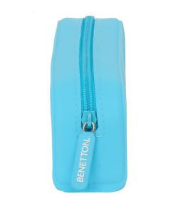 Astuccio Scuola Benetton Spring Blu cielo 18.5 x 7.5 x 5.5 cm