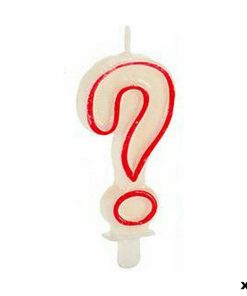 Candela ? Compleanno Bianco Rosso (12 Unità)