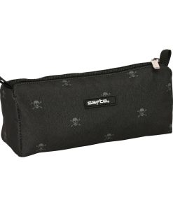 Astuccio Scuola Safta California Nero 21 x 8 x 7 cm