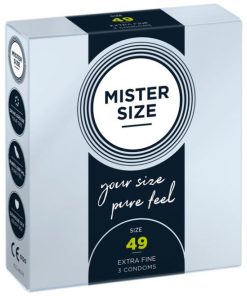Preservativi Mister Size Extra sottili (49 mm)
