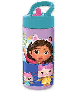 Bottiglia d'acqua Gabby's Dollhouse Party Rosa PVC 410 ml