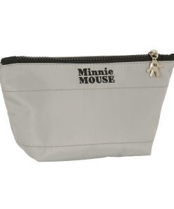 Necessaire per la Scuola Minnie Mouse Teen Sand Grigio chiaro 23 x 12 x 8 cm
