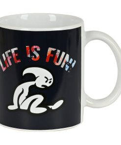 Tazza Mug El Niño Life is fun Ceramica Multicolore (350 ml)