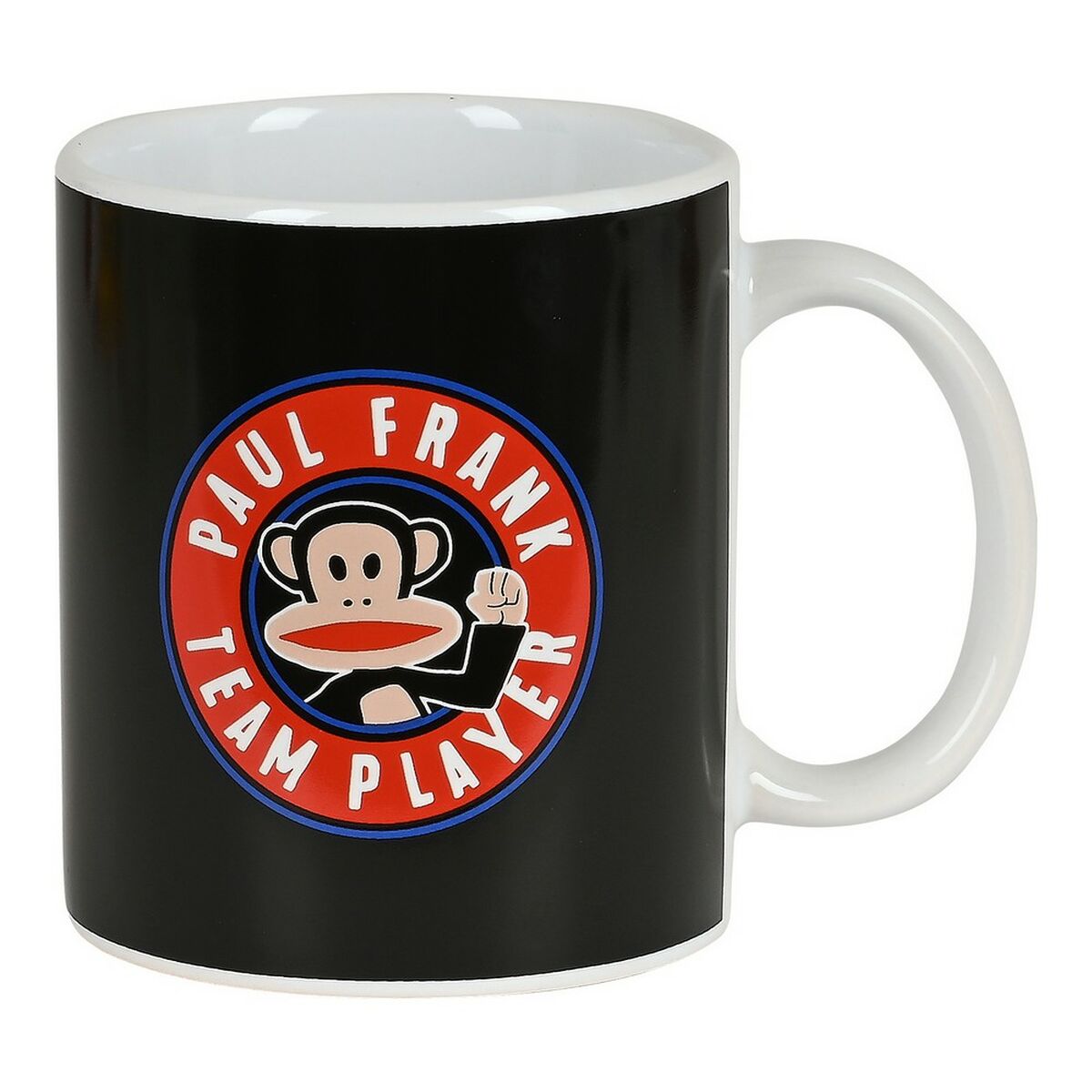 Tazza Mug Paul Frank Team player Ceramica Nero (350 ml) - Image 2