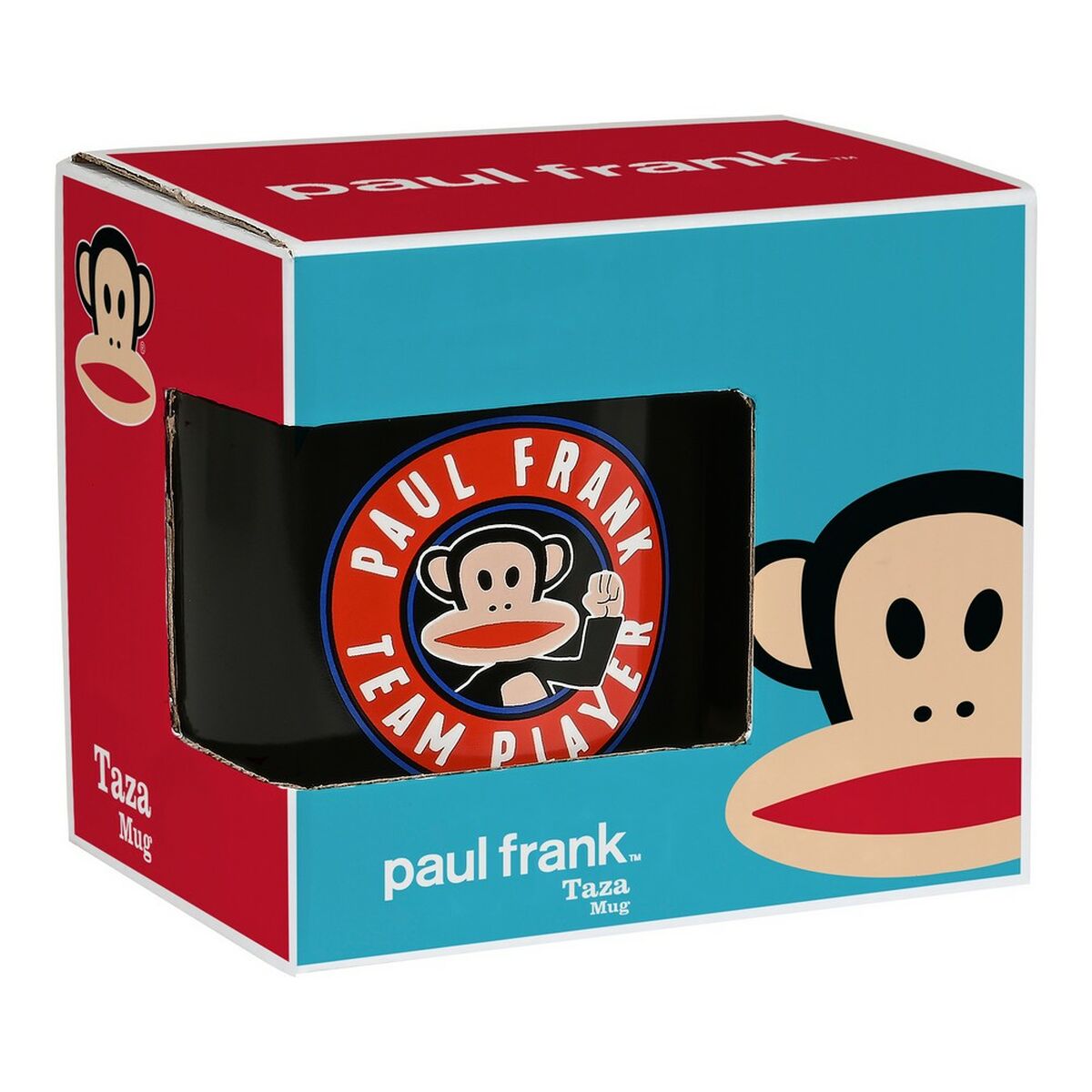 Tazza Mug Paul Frank Team player Ceramica Nero (350 ml) - Image 3