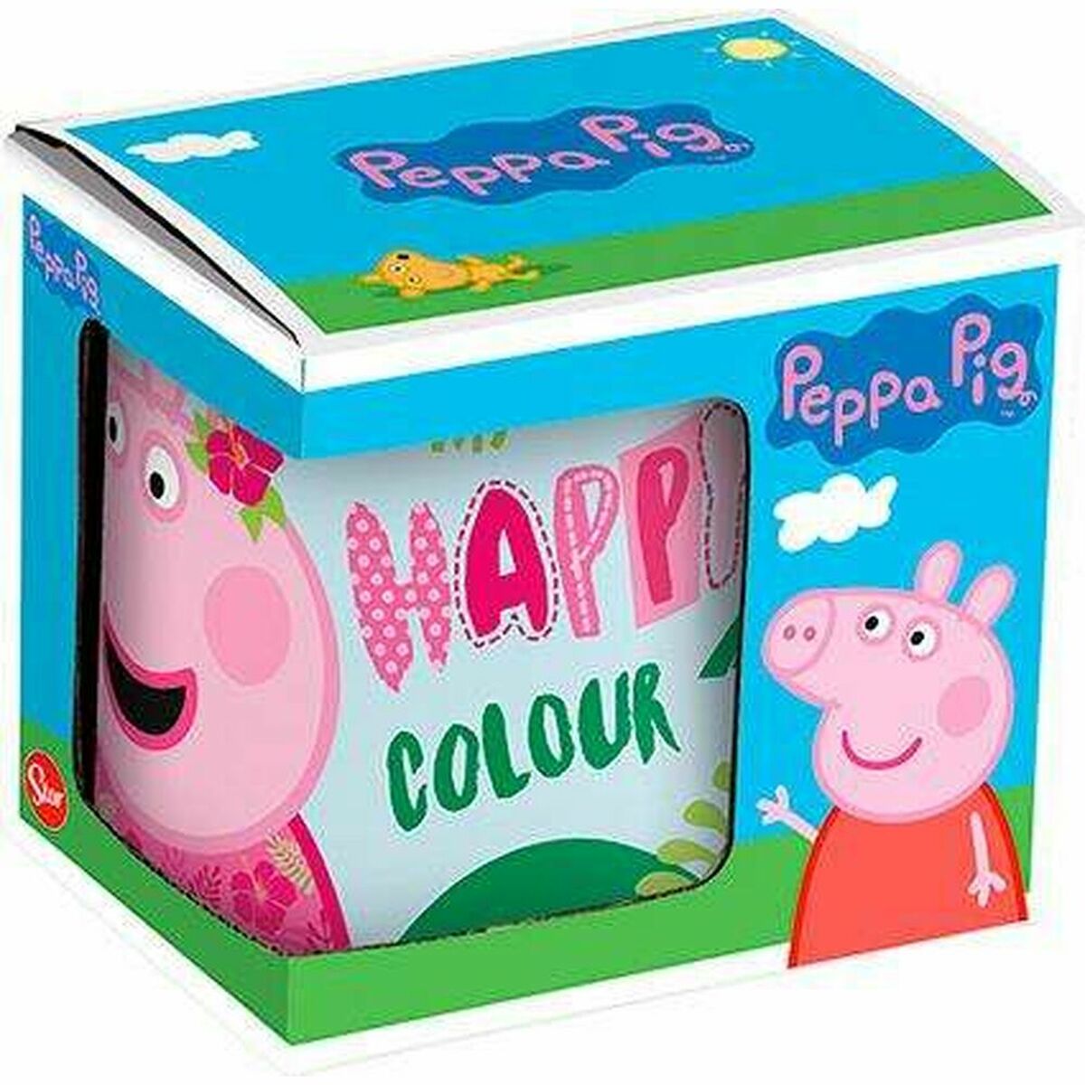 Tazza Mug Peppa Pig Having fun Ceramica Rosa chiaro (350 ml) - Image 2