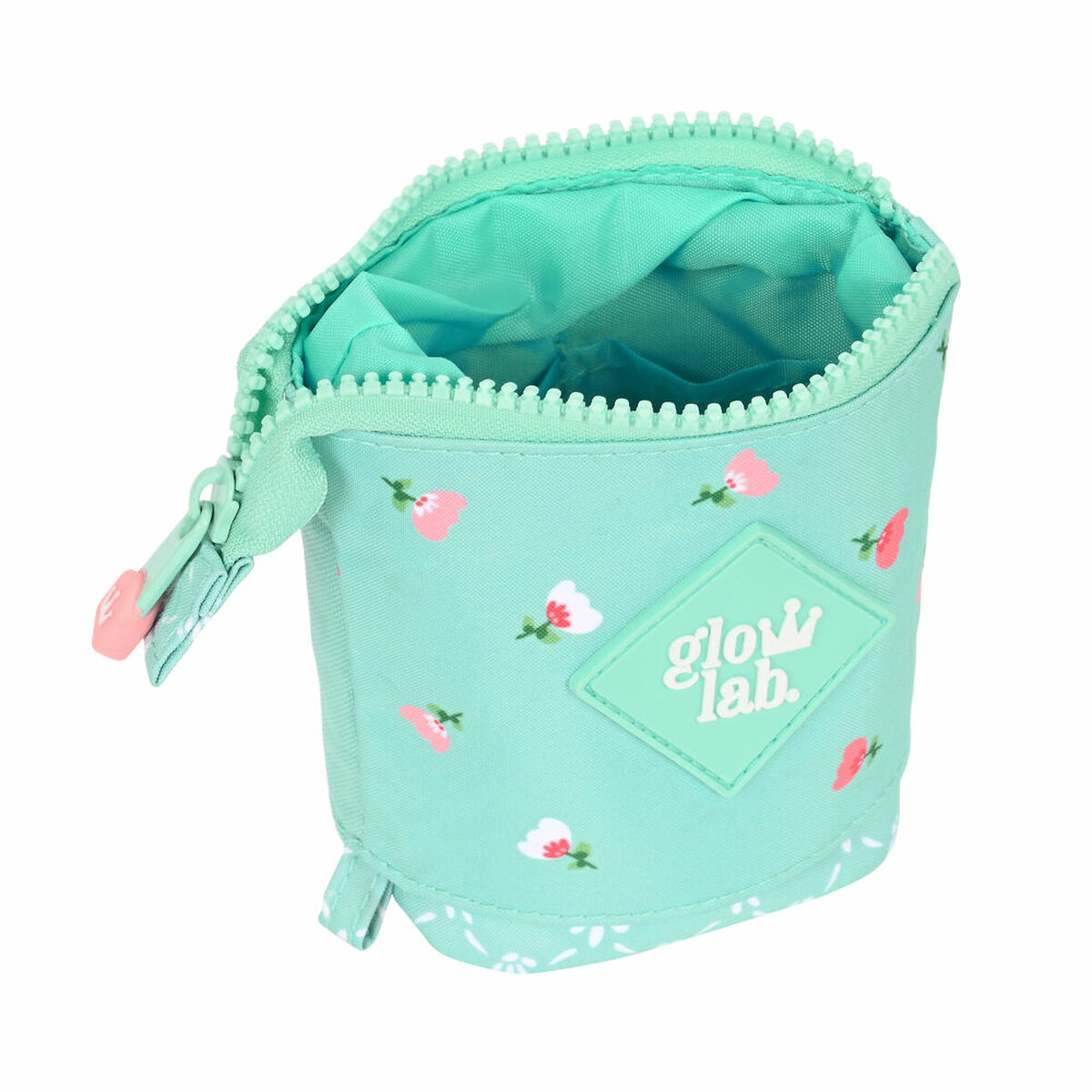 Astuccio Portapenne Glow Lab Pepa Verde (8 x 19 x 6 cm)