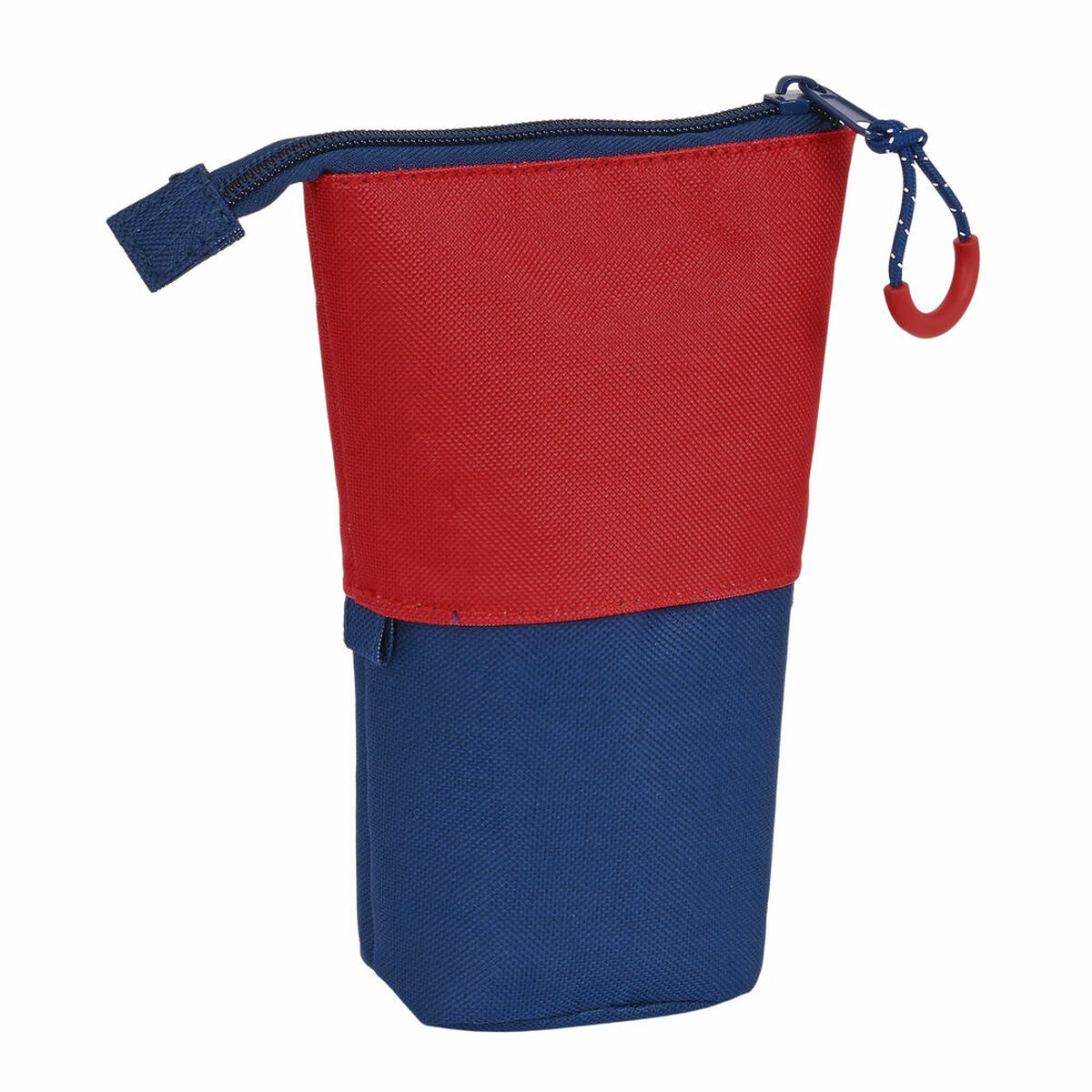 Astuccio Portapenne Safta University Rosso Blu Marino (8 x 19 x 6 cm)