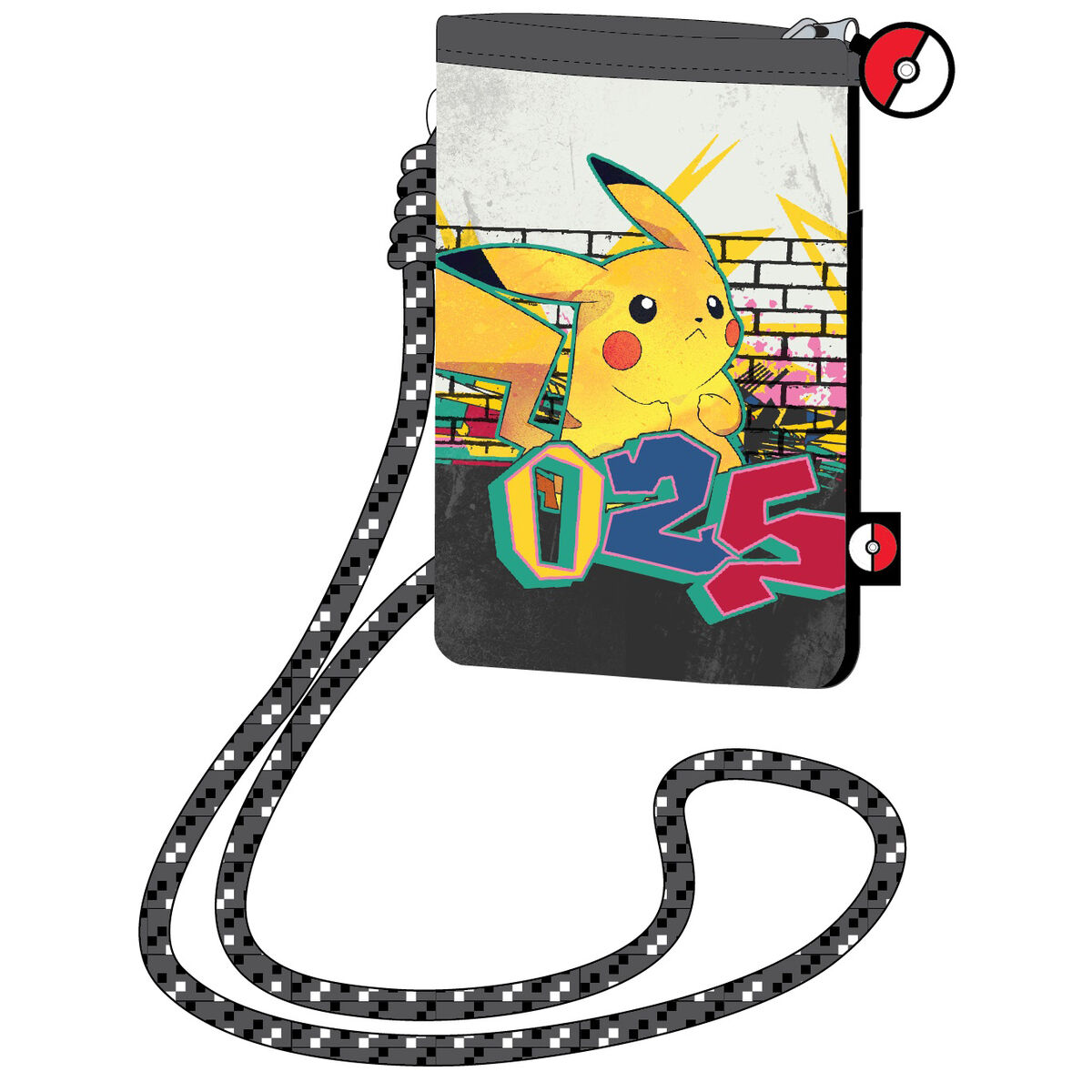 Borsa per Cellulare Pokémon Pikachu Multicolore